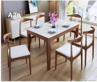 T08高级长方桌，胡桃色  1.35米带炉一桌四椅650元，现货11套。 - 怒江28生活网 nujiang.28life.com